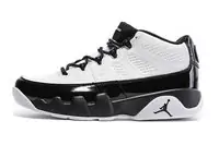 best zapatos air jordan 9 colorways soldes white classic black